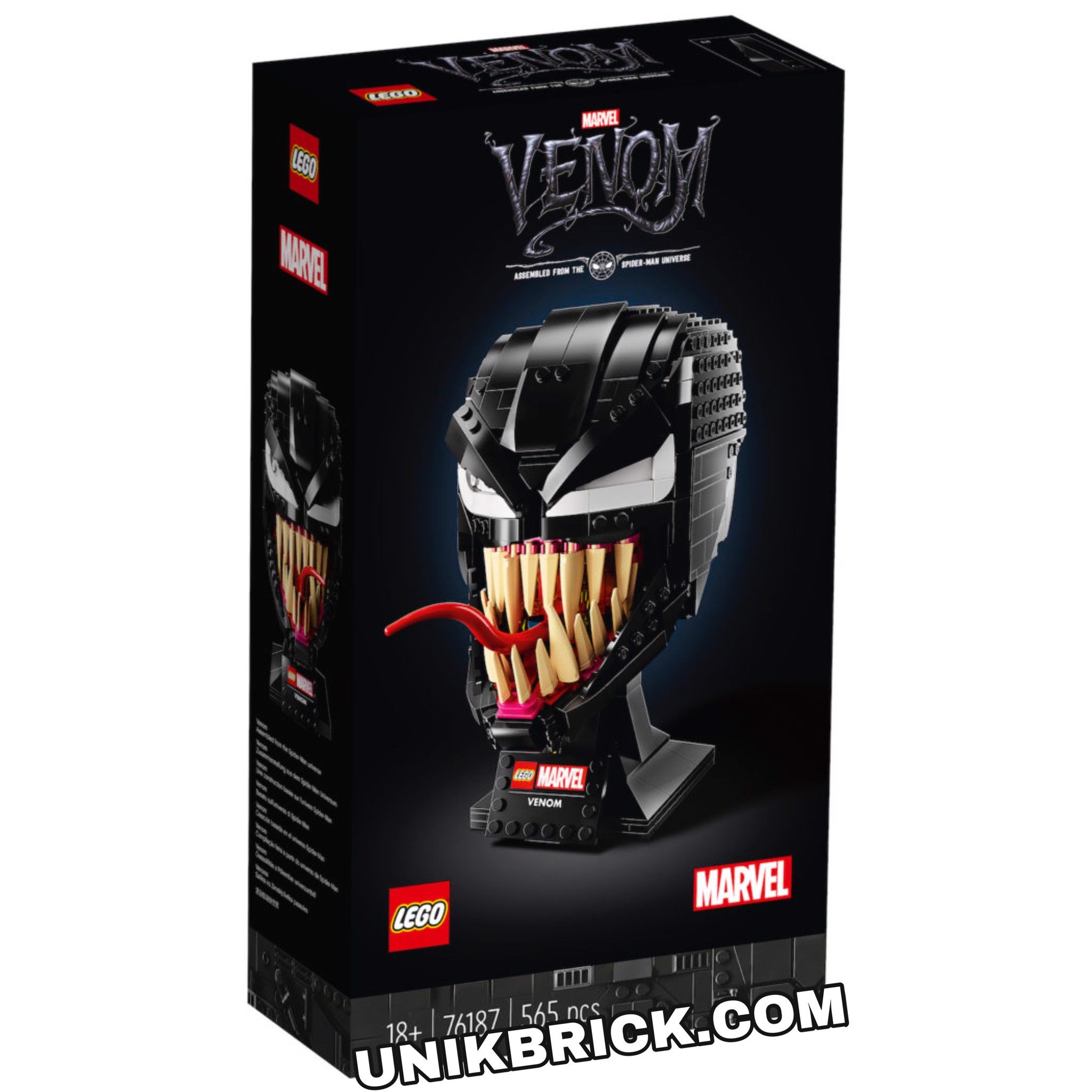 [HÀNG ĐẶT/ORDER] LEGO Marvel Spider-Man 76187 Venom Helmet