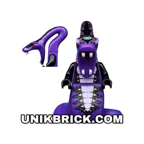  LEGO Ninjago Pythor Chumsworth Purple with Lavender 