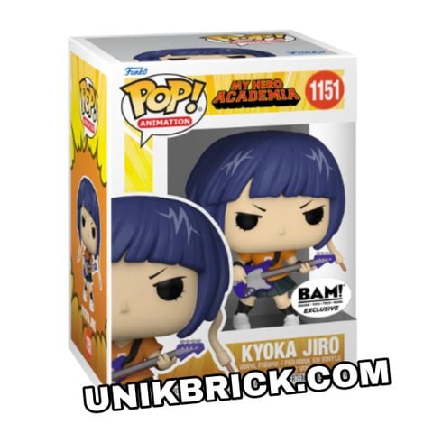  [ORDER ITEMS] FUNKO POP My Hero Academia 1151 Kyoka Jiro with Guitar 