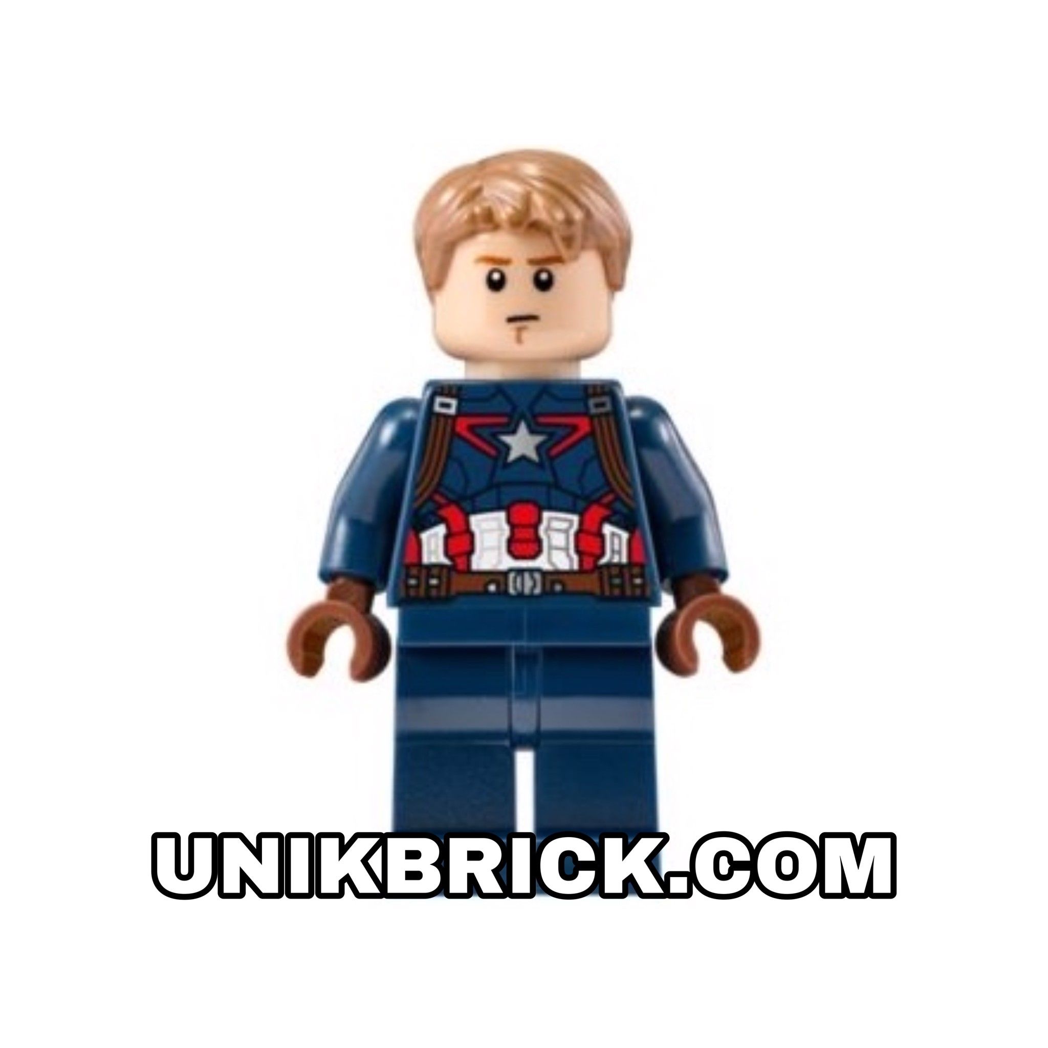 [ORDER ITEMS] LEGO Captain America  Detailed Suit Dark Orange Eyebrows