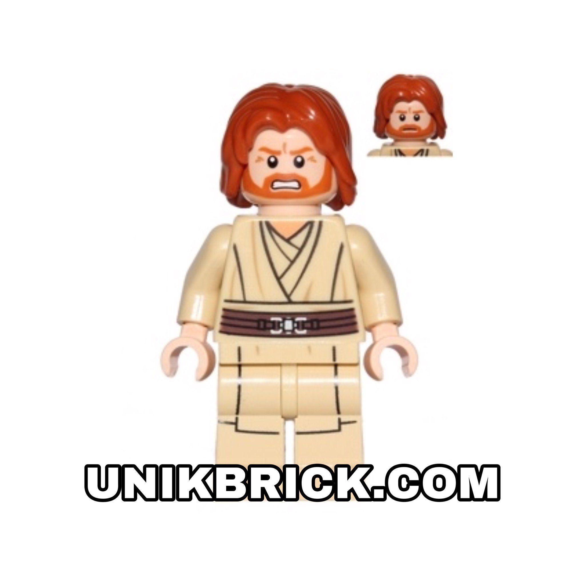 [ORDER ITEMS] LEGO Obi-Wan Kenobi Mid-Length Tousled with Center Part Hair