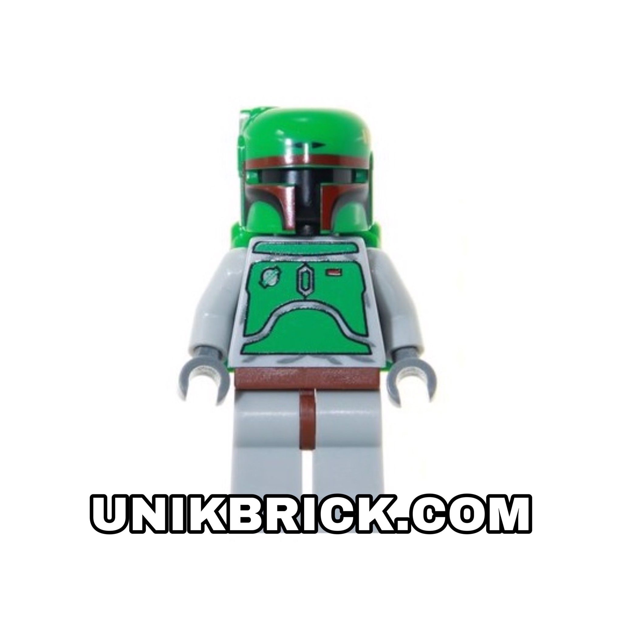 [ORDER ITEMS] LEGO Boba Fett Bluish Grays Dark Red Helmet Highlights