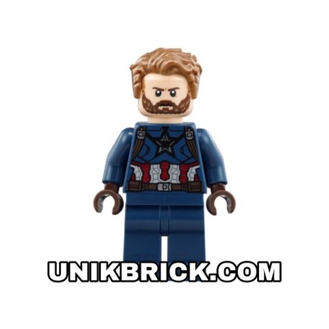  [ORDER ITEMS] LEGO Captain America Beard 