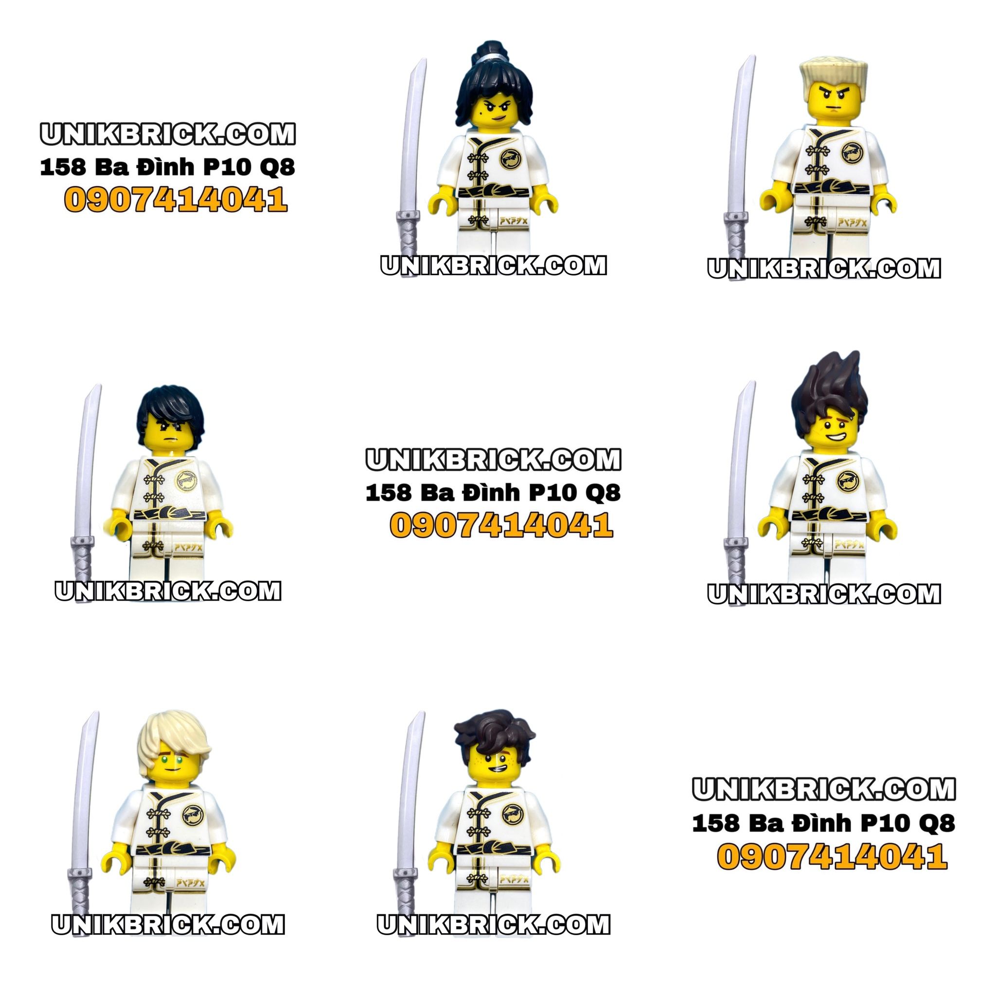 LEGO Ninjago Combo White Wu-Cru Training Gi