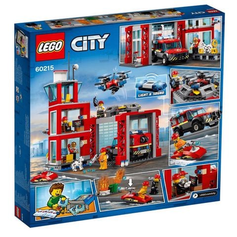  [HÀNG ĐẶT/ ORDER] LEGO City 60215 Fire Station 