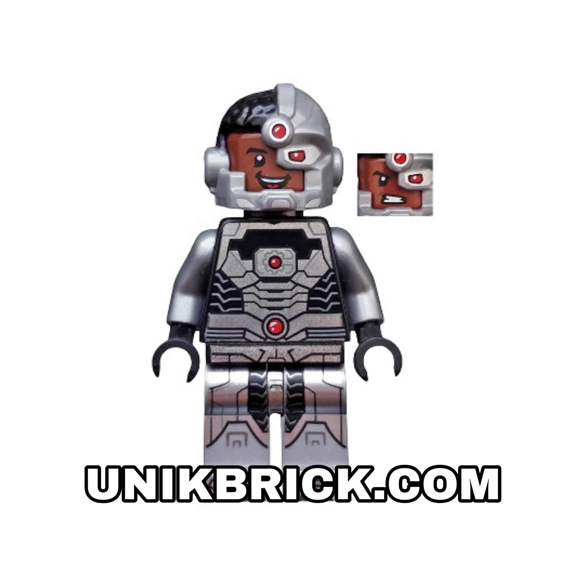 [ORDER ITEMS] LEGO Cyborg Black Gloves Smiling