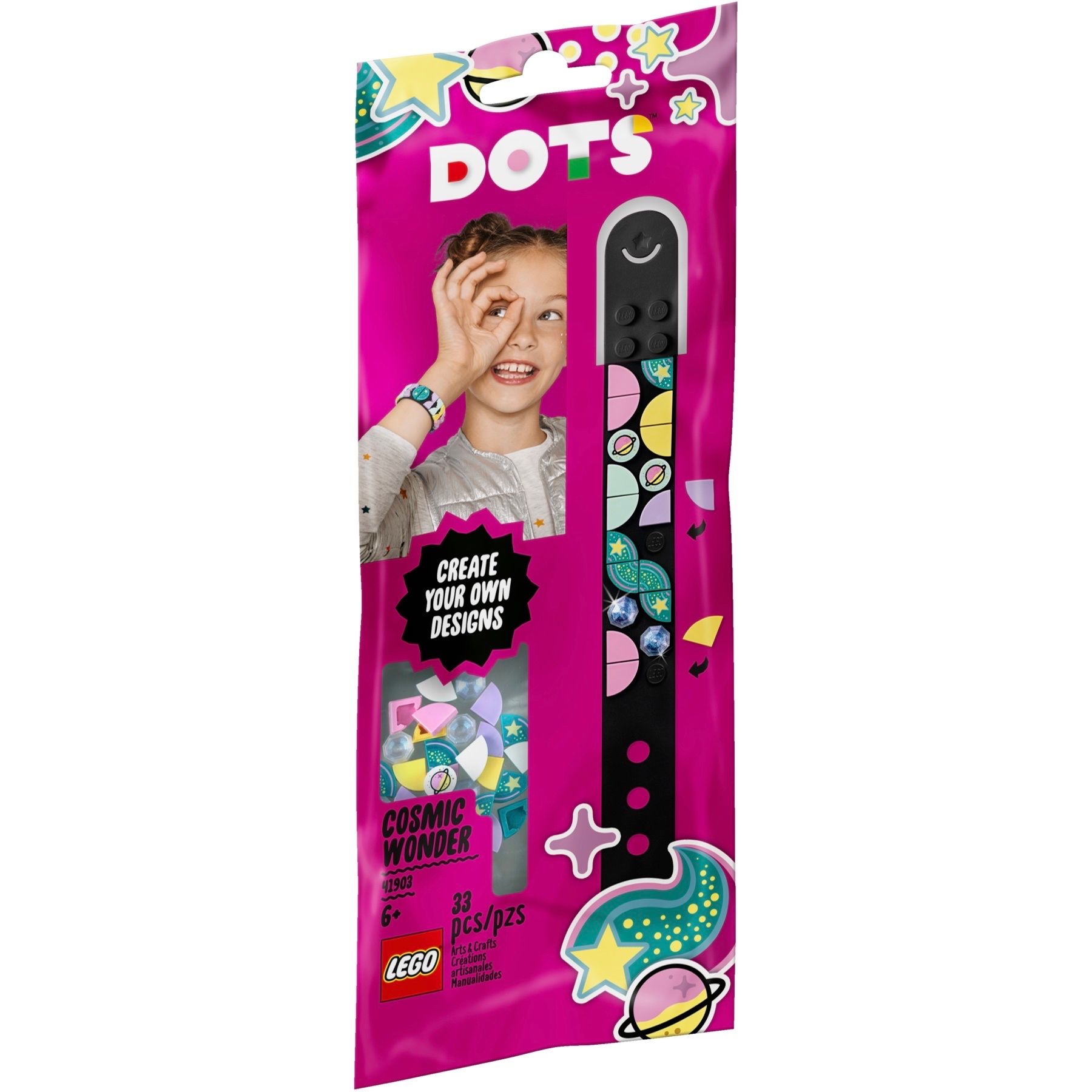 [CÓ HÀNG] LEGO DOTS 41903 Cosmic Wonder Bracelet