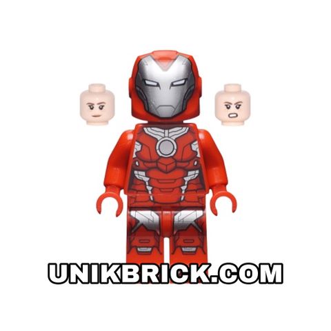  [ORDER ITEMS] LEGO Rescue Pepper Potts Red Armor 