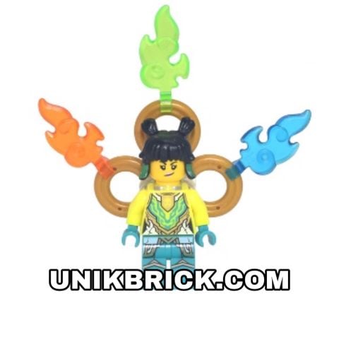  [ORDER ITEMS] LEGO Mei Neon Yellow Armor Fire Rings 