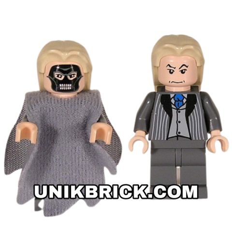  [ORDER ITEMS] LEGO Lucius Malfoy Light Bluish Gray Dementor Style Cape 