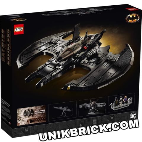  [CÓ HÀNG] LEGO DC 76161 Batman 1989 Batwing Máy Bay Người Dơi 