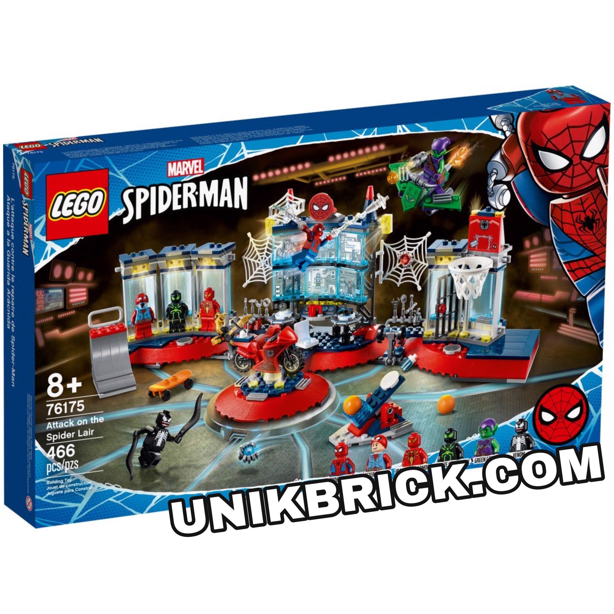 [HÀNG ĐẶT/ ORDER] LEGO Marvel 76175 Attack on the Spider Lair