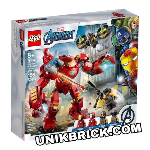  [HÀNG ĐẶT/ ORDER] LEGO Marvel 76164 Iron Man Hulkbuster versus A.I.M. Agent 