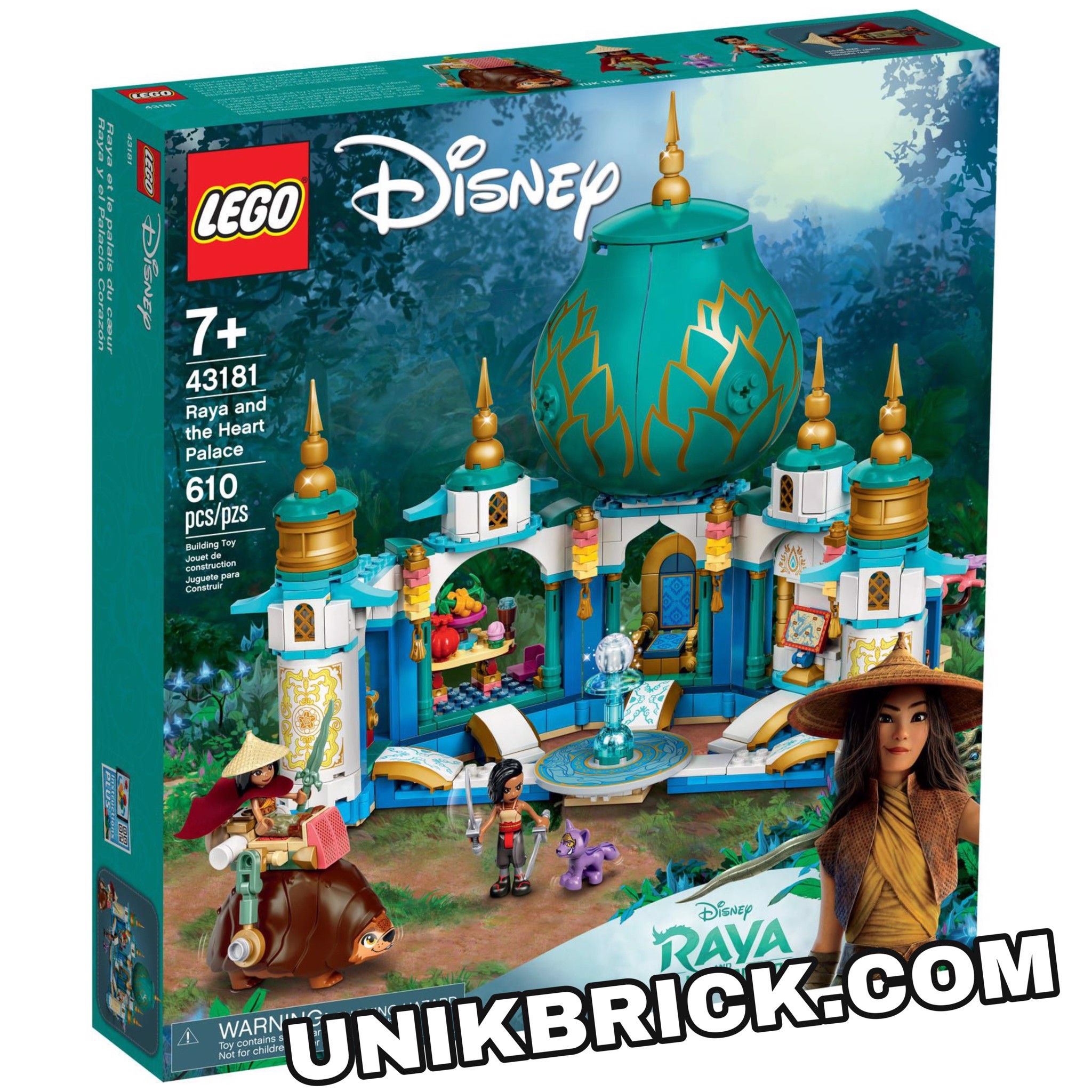 [HÀNG ĐẶT/ ORDER] LEGO Disney 43181 Raya and the Heart Palace