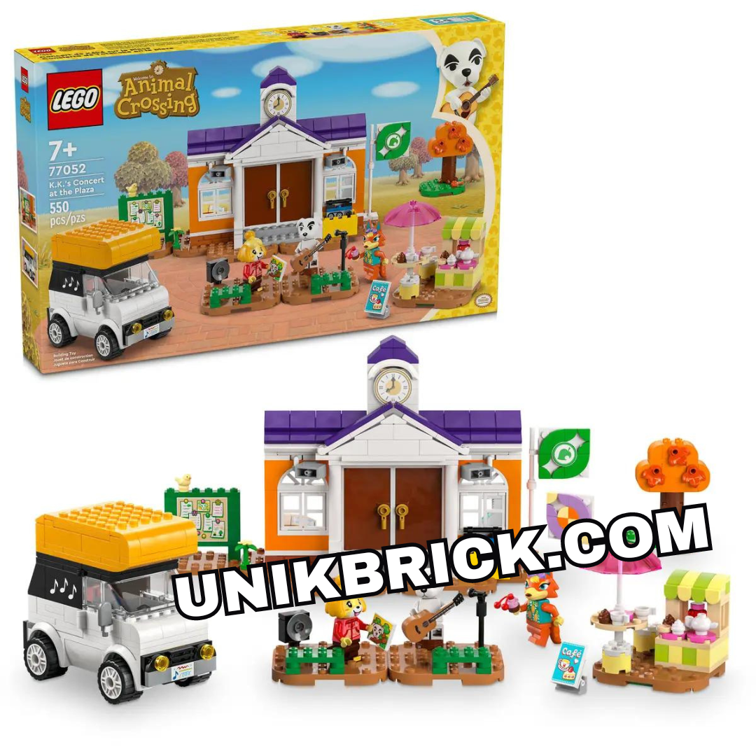 LEGO Animal Crossing 77052 Concert at the Plaza – UNIK BRICK