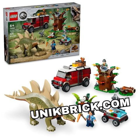  [HÀNG ĐẶT/ ORDER] LEGO Jurassic World 76965 Dinosaur Missions: Stegosaurus Discovery 