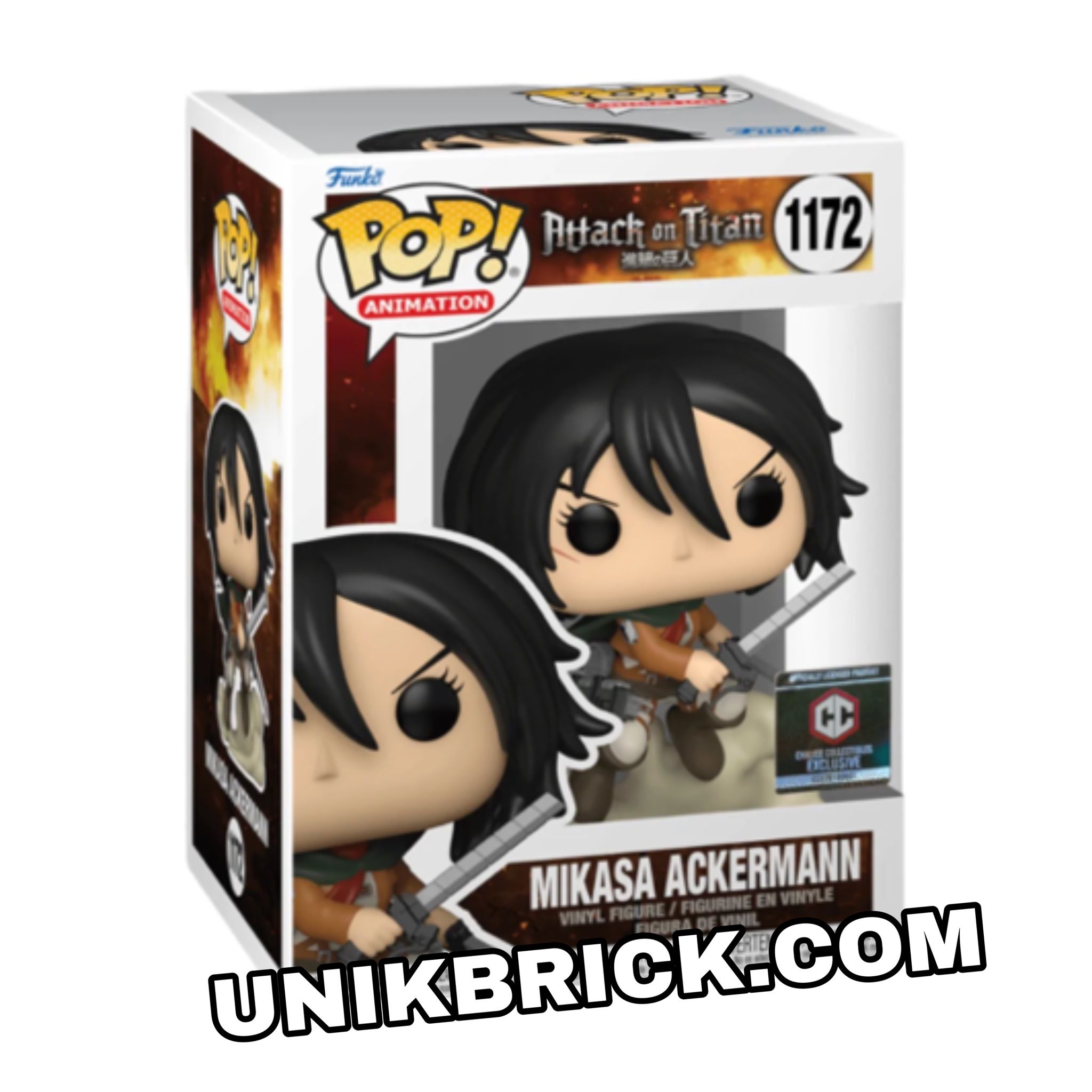 [ORDER ITEMS] FUNKO POP Attack on Titan 1172 Mikasa Ackermann