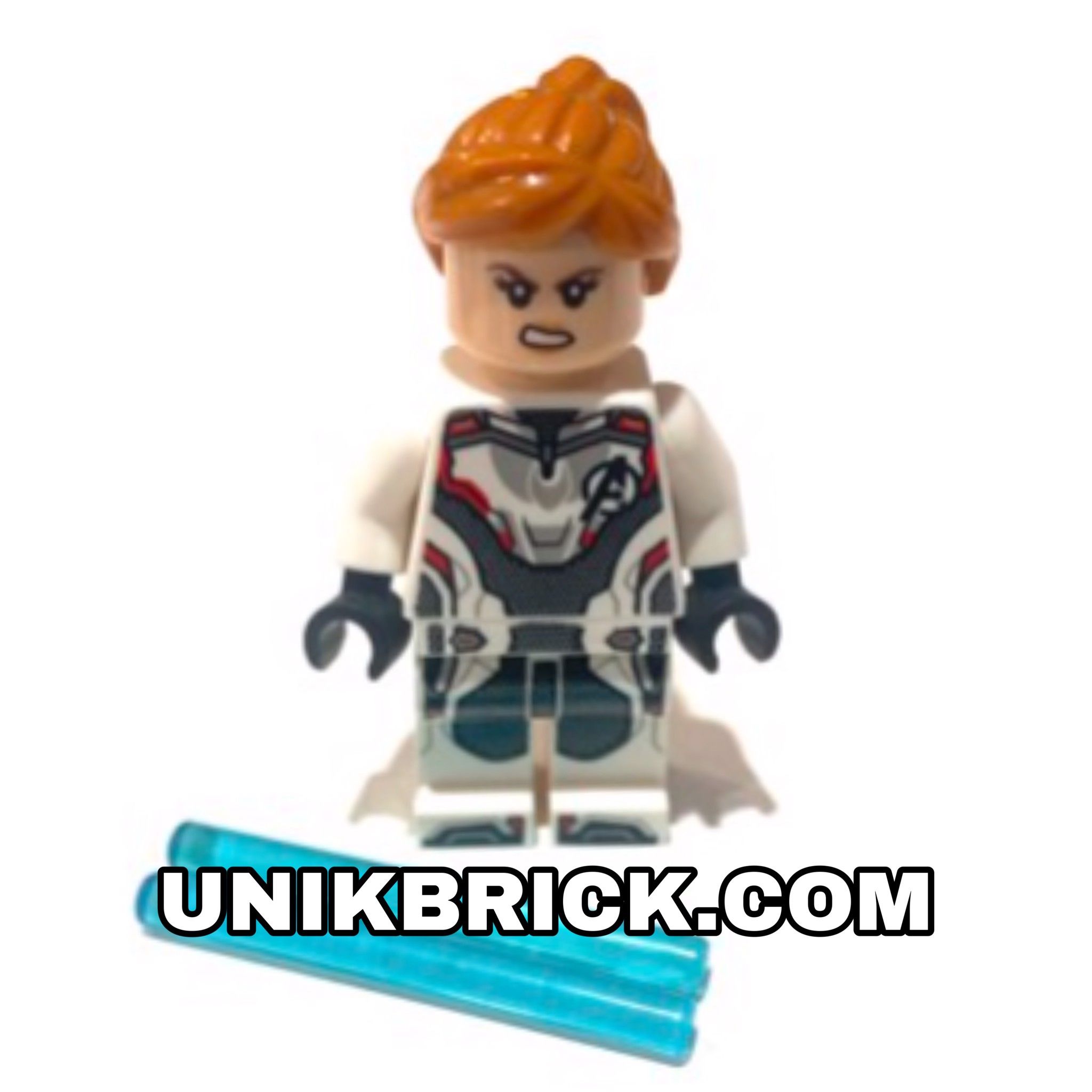 LEGO Marvel Black Widow White Jumpsuit