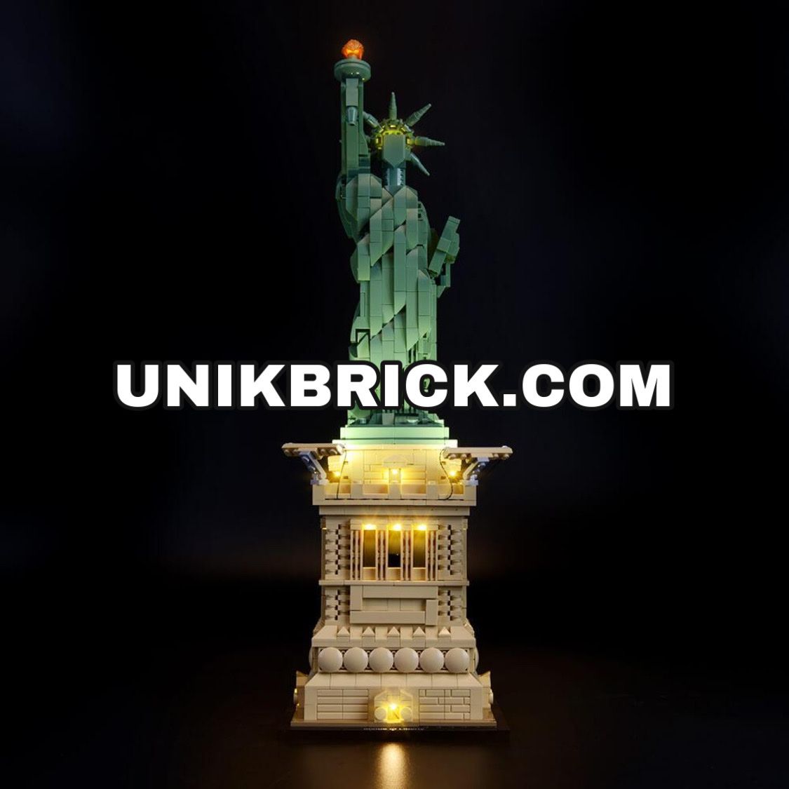 [HÀNG ĐẶT/ ORDER] Briksmax Light Kit For Statue of Liberty 21042