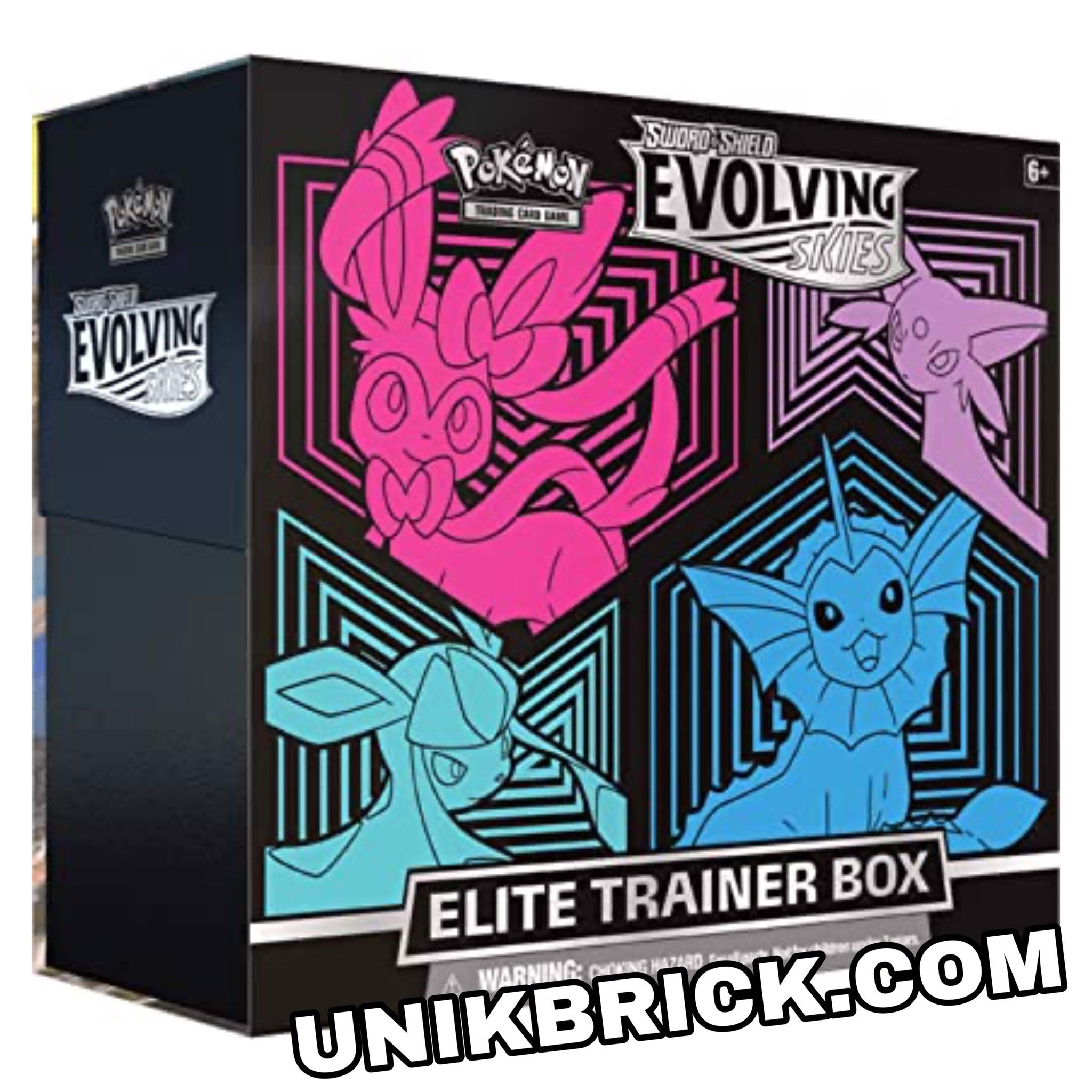 [HÀNG ĐẶT/ ORDER] Pokemon Pokémon TCG Sword & Shield Evolving Skies Vaporeon Elite Trainer Box