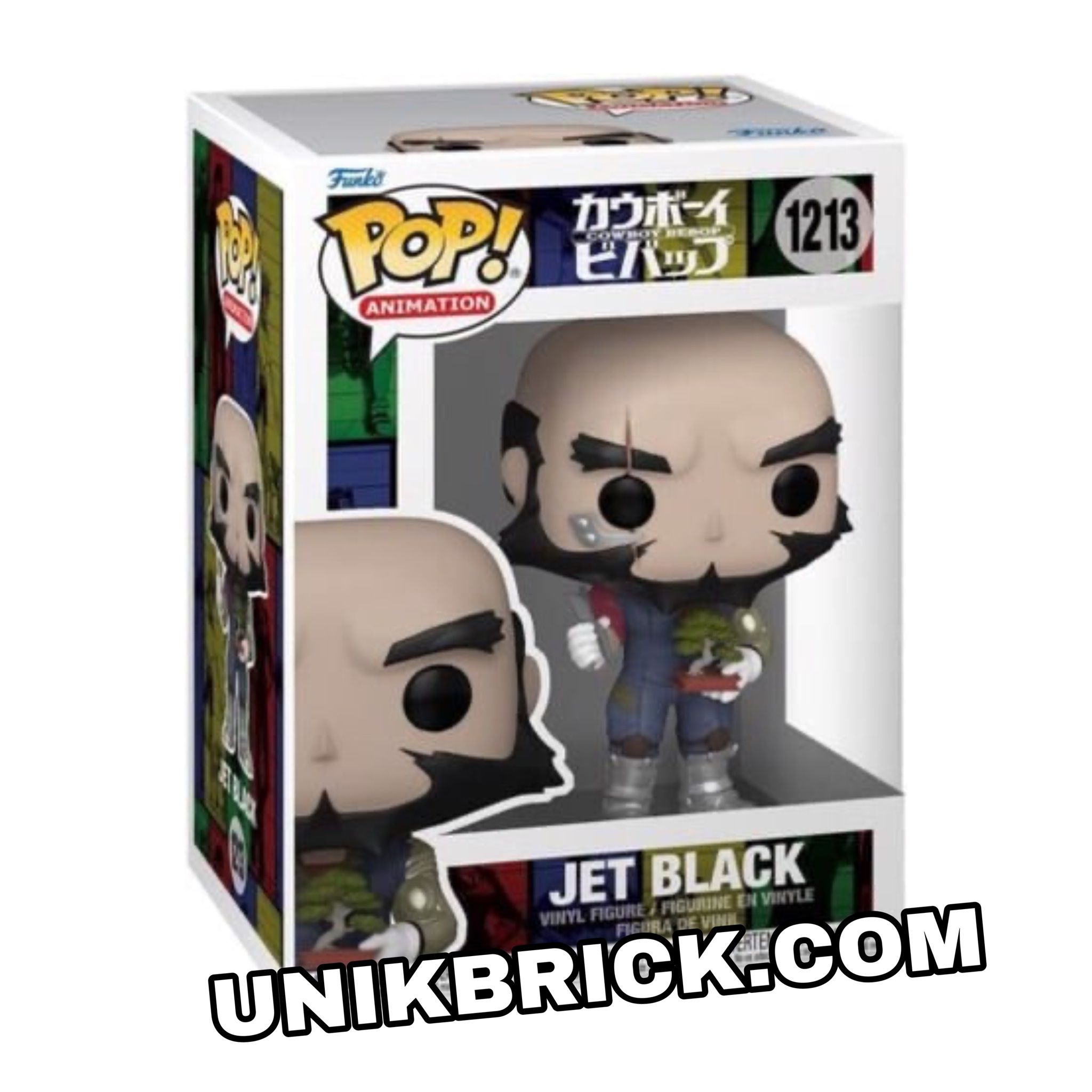 [ORDER ITEMS] FUNKO POP Cowboy Bebop 1213 Jet with Bonsai