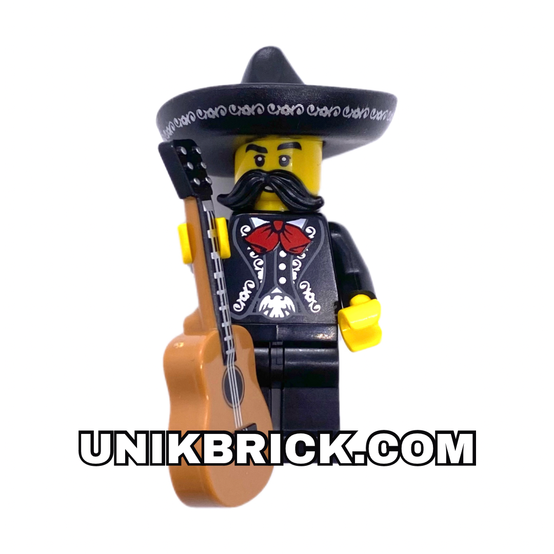LEGO Mariachi Serenader Series 16 Nhạc công Mexico cầm đàn