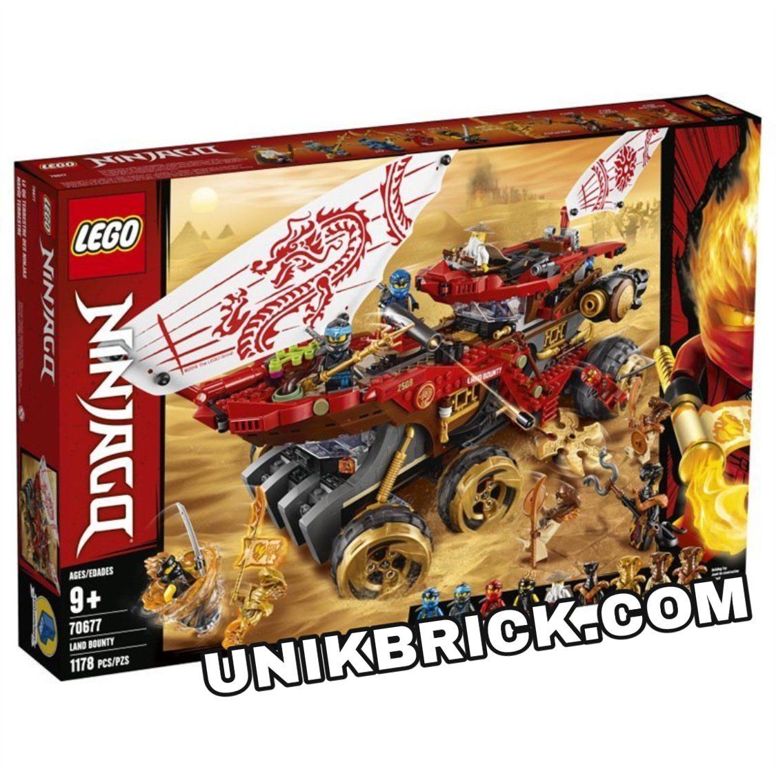 [HÀNG ĐẶT/ ORDER] LEGO Ninjago 70677 Land Bounty