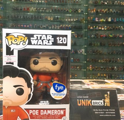 FUNKO POP Star Wars 120 Poe Dameron 
