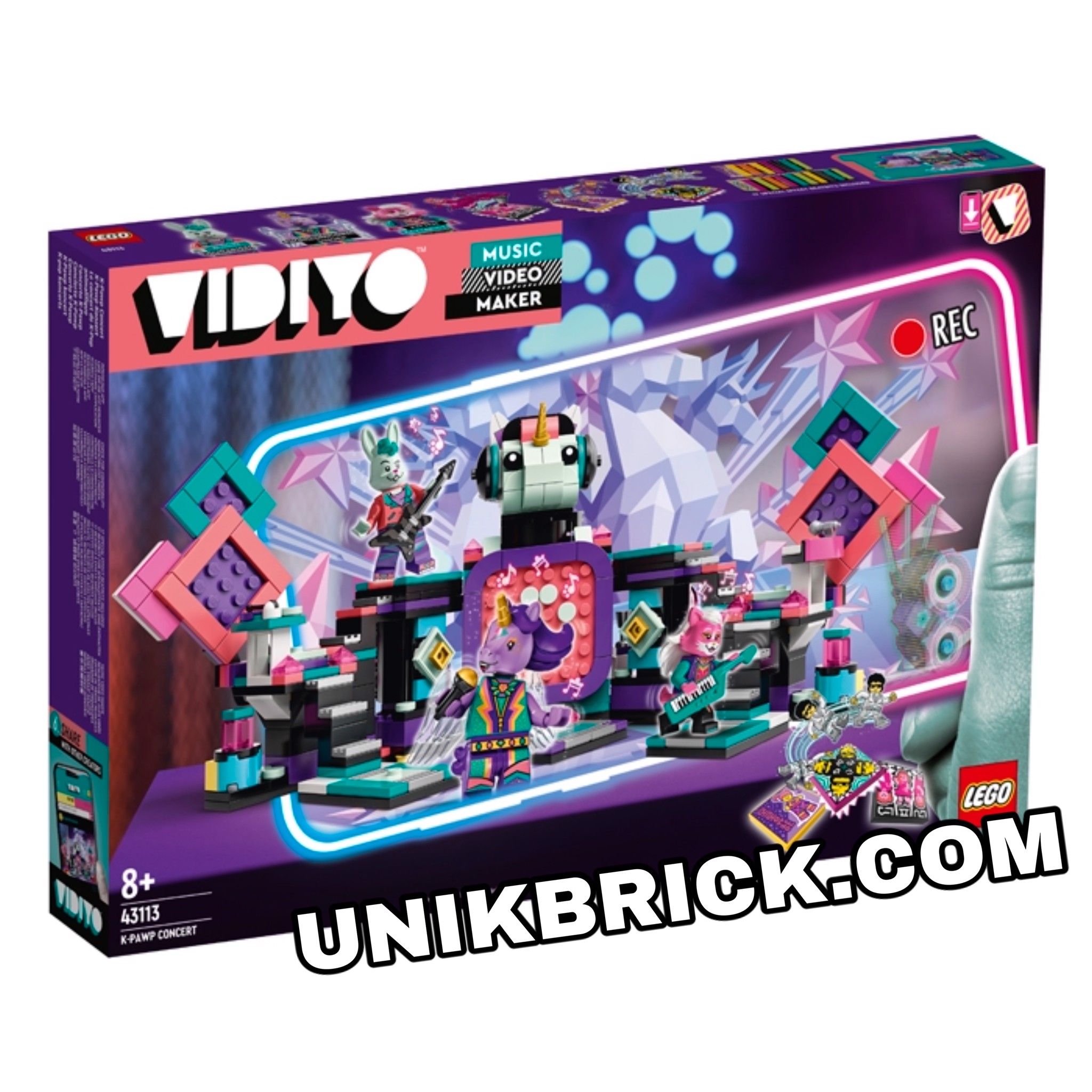 [HÀNG ĐẶT/ ORDER] LEGO VIDIYO 43113 K-Pawp Concert