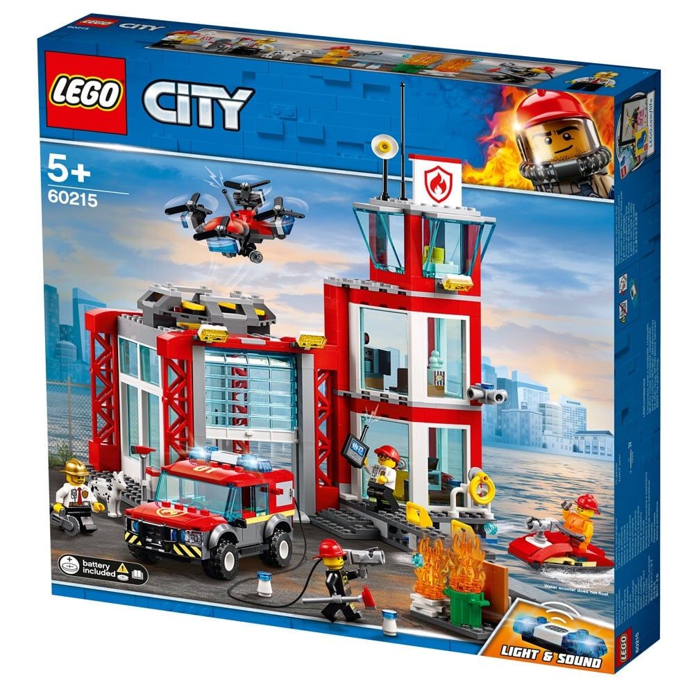 Mua Đồ Chơi LEGO City 60215 Fire Station Giá Rẻ HCM Việt Nam – UNIK BRICK
