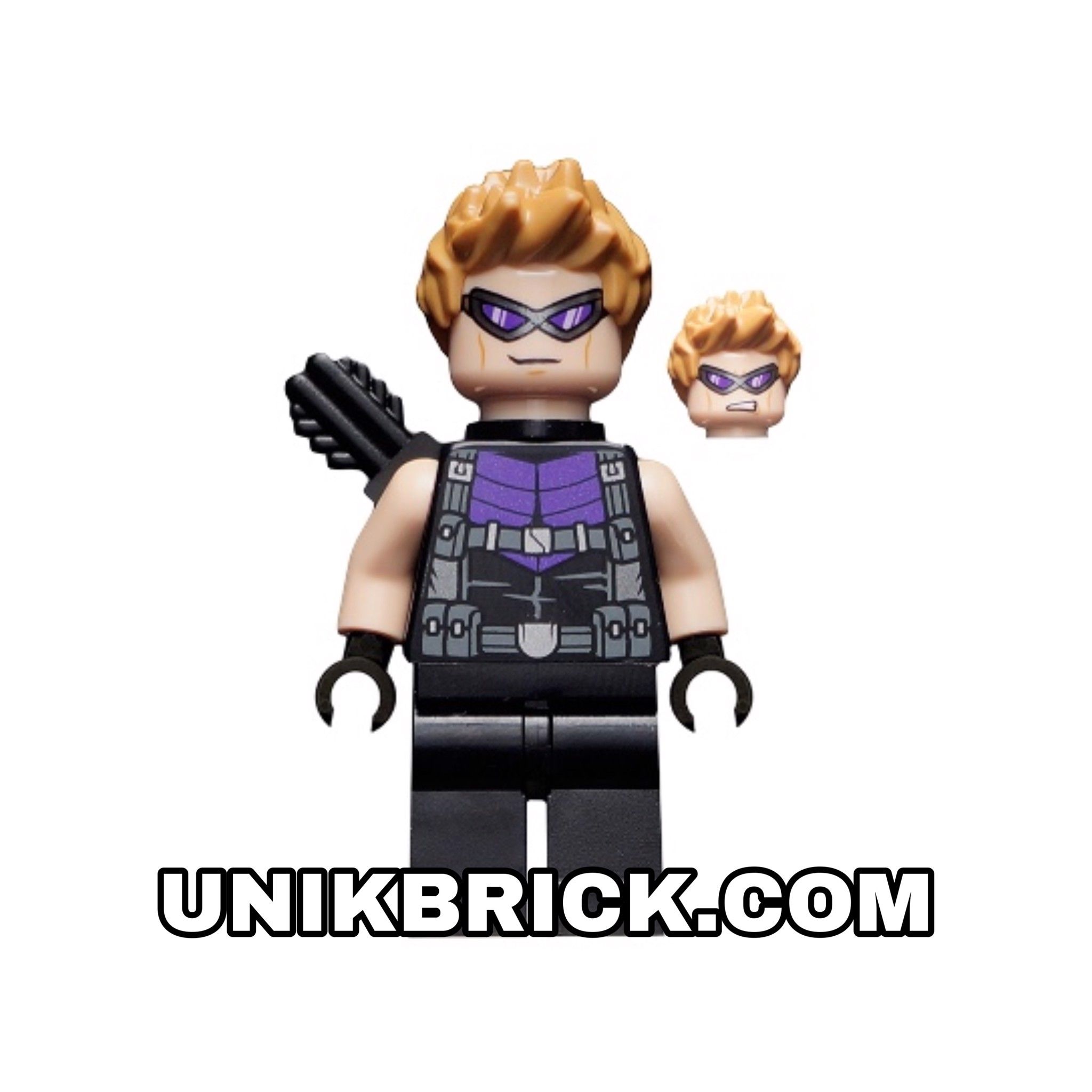 [ORDER ITEMS] LEGO Hawkeye Black and Dark Purple Suit Goggles Quiver