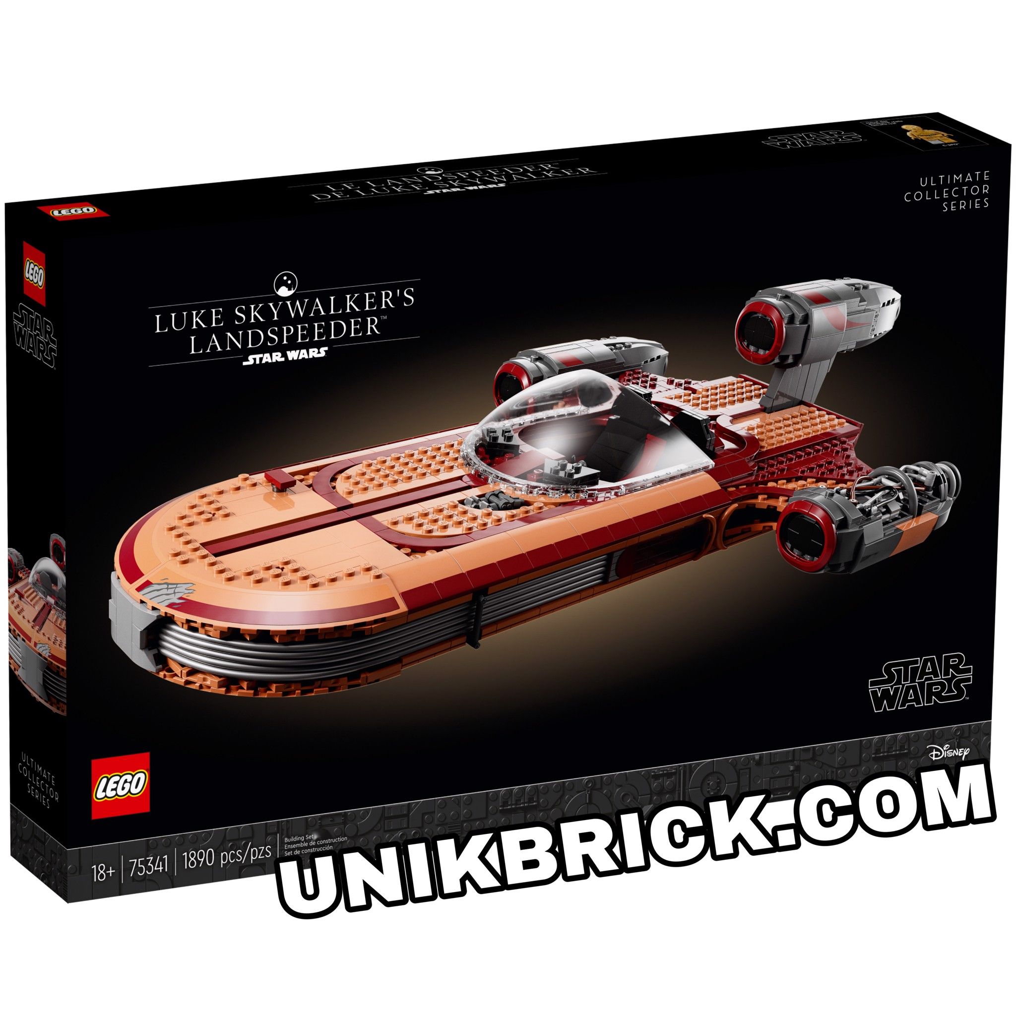 [HÀNG ĐẶT/ ORDER] LEGO Star Wars 75341 Luke Skywalker’s Landspeeder