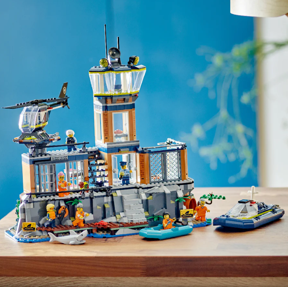 [CÓ HÀNG] LEGO 60419 City Police Prison Island Đồ Chơi Lắp Ráp Nhà Tù ...