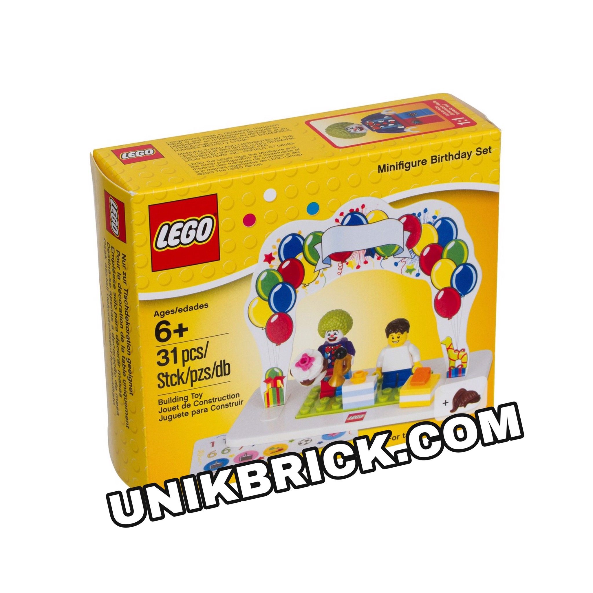 [CÓ HÀNG] LEGO 850791 Minifigure Birthday Set