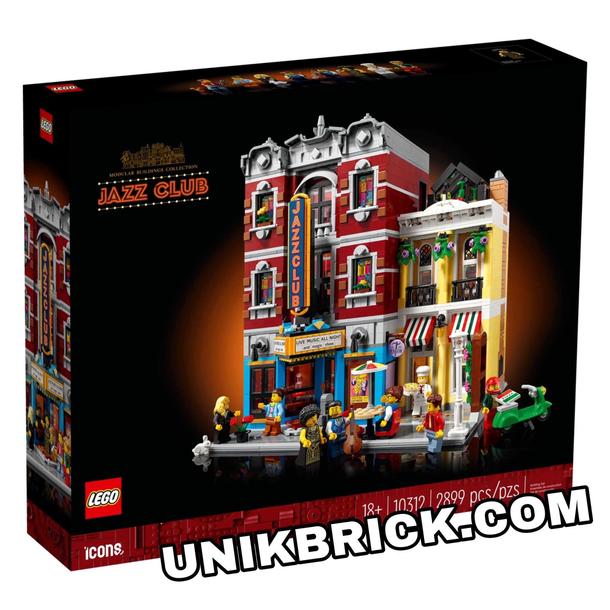 HÀNG ĐẶT/ ORDER] LEGO Icons 10312 Jazz Club – UNIK BRICK