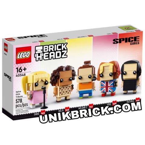  [HÀNG ĐẶT/ ORDER] LEGO Brickheadz 40548 Spice Girls Tribute 