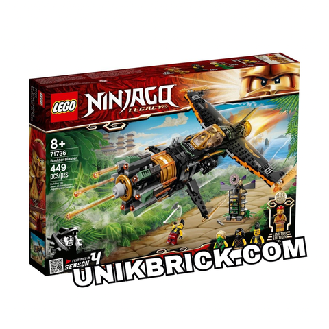  [CÓ HÀNG] LEGO Ninjago 71736 Legacy Boulder Blaster 