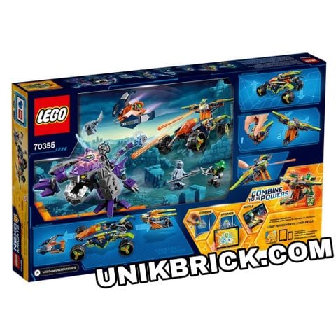  [HÀNG ĐẶT/ ORDER] LEGO Nexo Knights 70355 Aaron's Rock Climber 