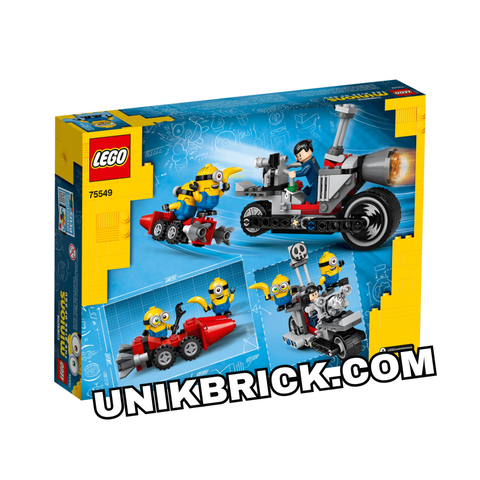  [CÓ HÀNG] LEGO Minions 75549 Unstoppable Bike Chase 