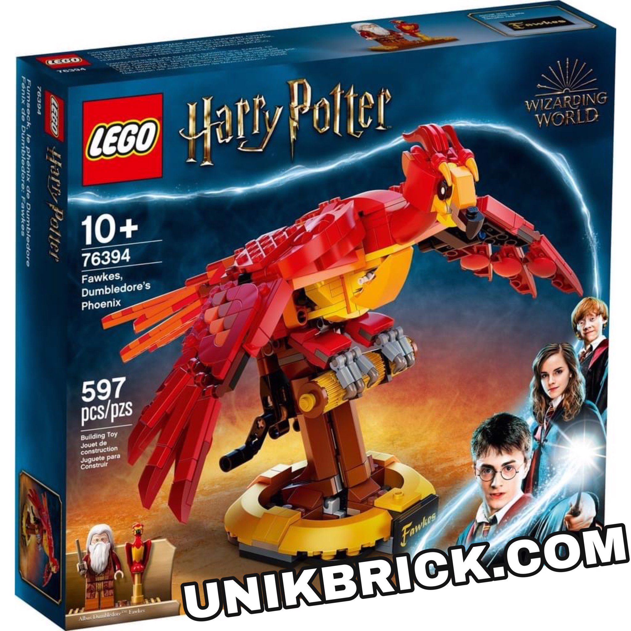 [CÓ HÀNG] LEGO Harry Potter 76394 Fawkes, Dumbledore’s Phoenix