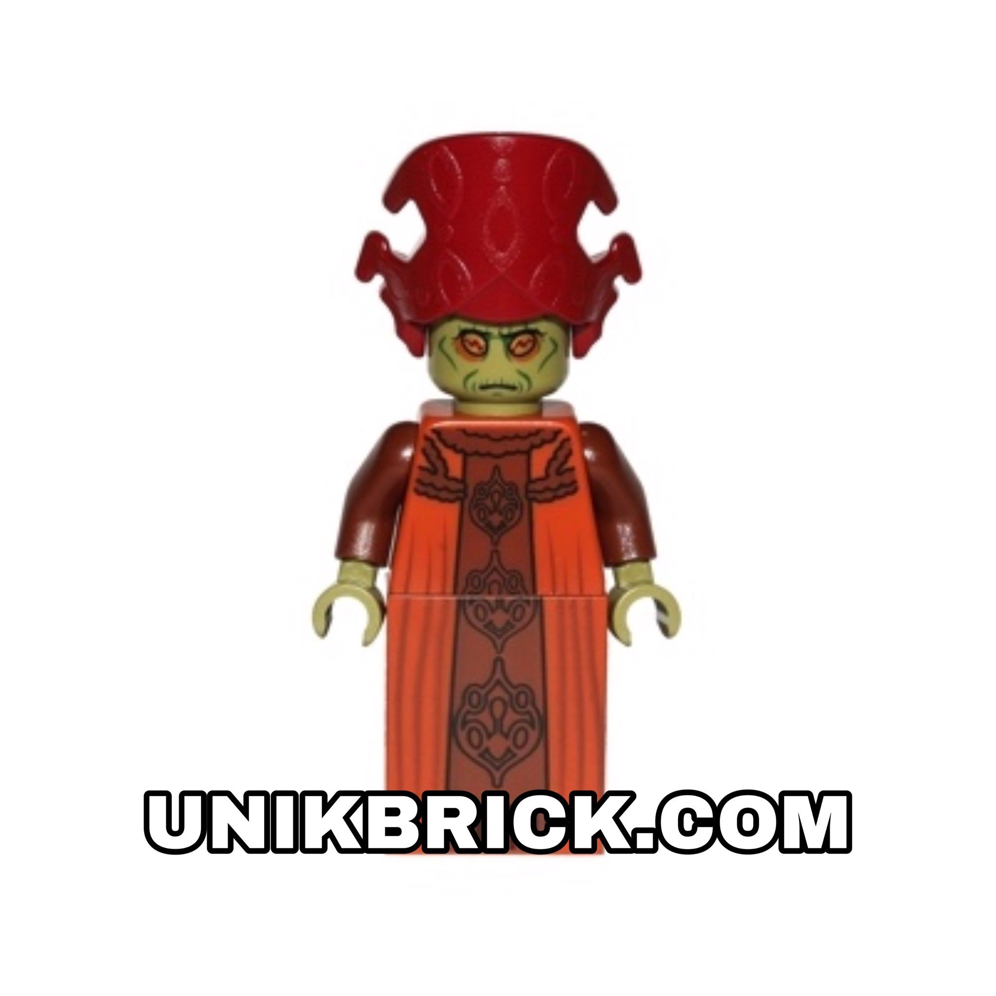 [ORDER ITEMS] LEGO Nute Gunray Orange Robe