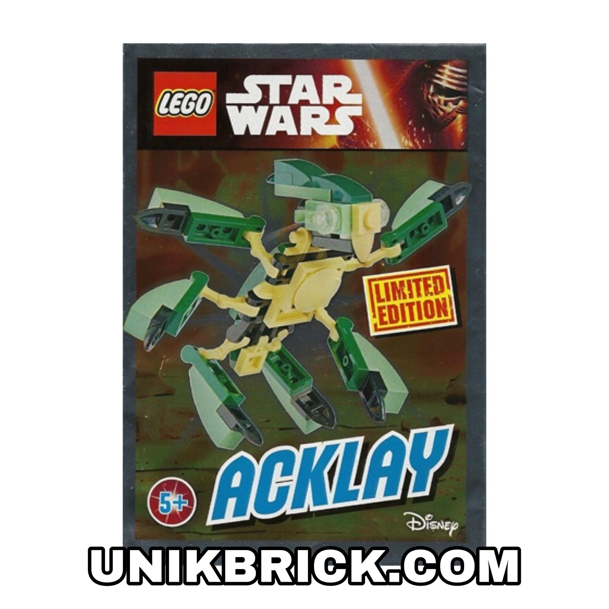 [ORDER ITEMS] LEGO Acklay Mini Foil Pack