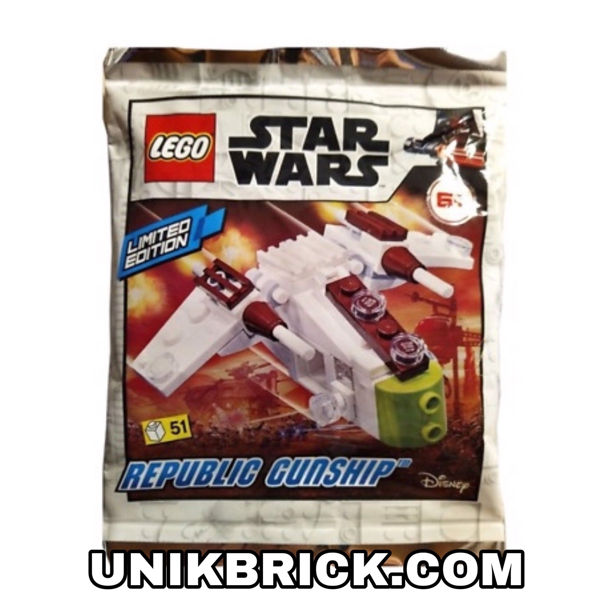 [ORDER ITEMS] LEGO Republic Gunship Foil Pack
