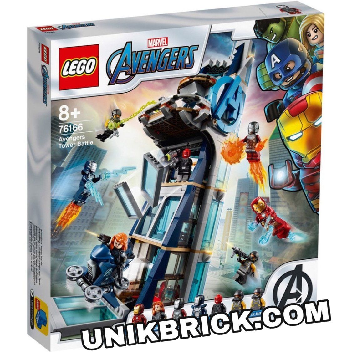 [HÀNG ĐẶT/ ORDER] LEGO Marvel 76166 Avengers Tower Battle