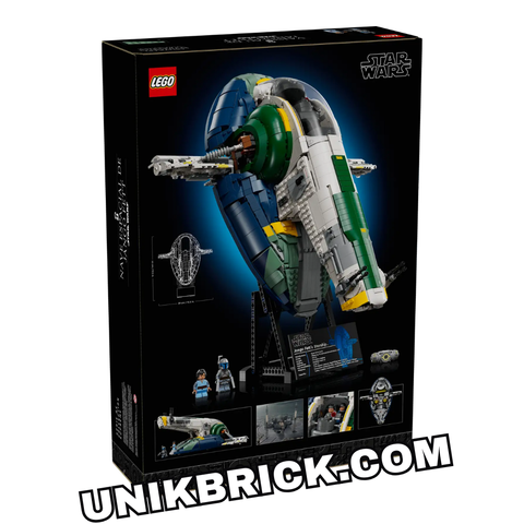  [HÀNG ĐẶT/ ORDER] LEGO 75409 Star Wars Jango Fett's Firespray-Class Starship 