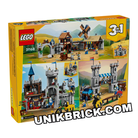  [HÀNG ĐẶT/ ORDER] LEGO 31168 Creator 3-in-1 Medieval Horse Knight Castle 