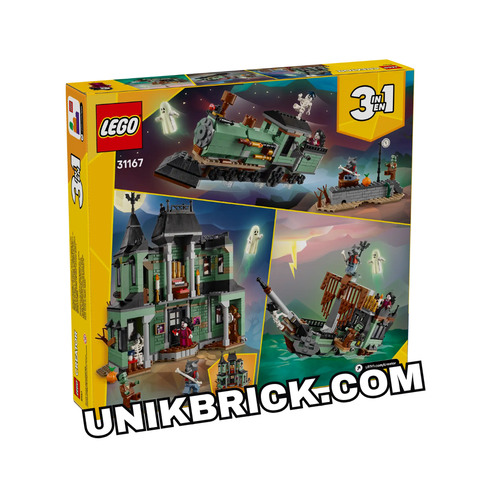  [HÀNG ĐẶT/ ORDER] LEGO 31167 Creator 3 in 1 Haunted Mansion Lâu Đài Ma Ám 
