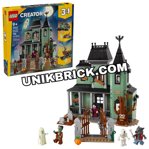  [HÀNG ĐẶT/ ORDER] LEGO 31167 Creator 3 in 1 Haunted Mansion Lâu Đài Ma Ám 