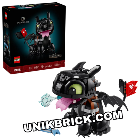  [HÀNG ĐẶT/ ORDER] LEGO 10375 Icons How to Train Your Dragon: Toothless Răng Sún 