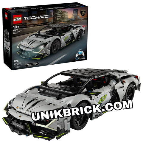  [CÓ HÀNG] LEGO 42214 Technic Lamborghini Revuelto Super Sports Car Siêu xe điều khiển từ xa 